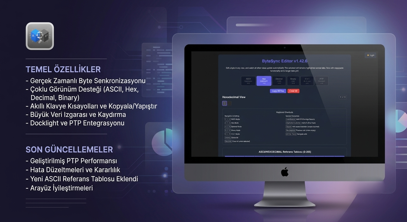 ByteSync Editor ekran görüntüsü