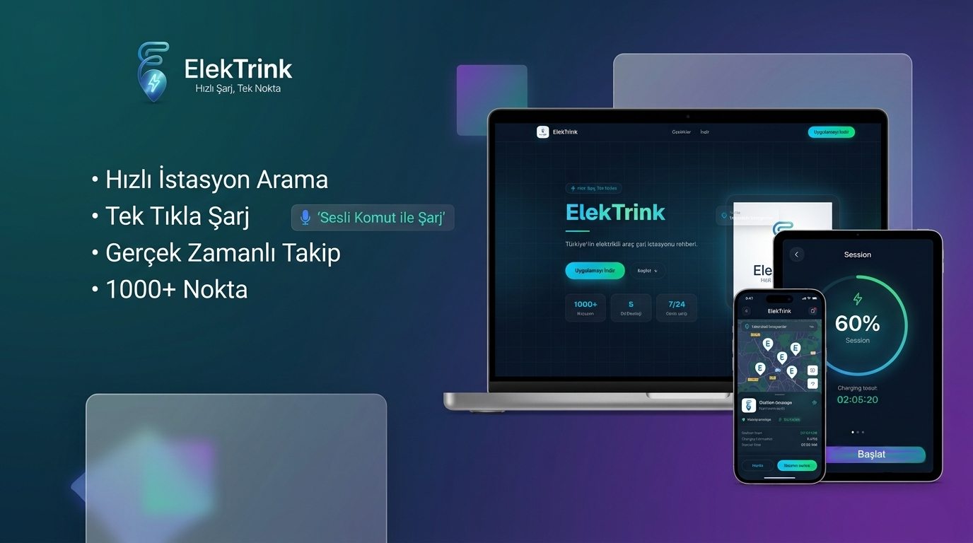 ElekTrink mobil uygulama ekran görüntüsü